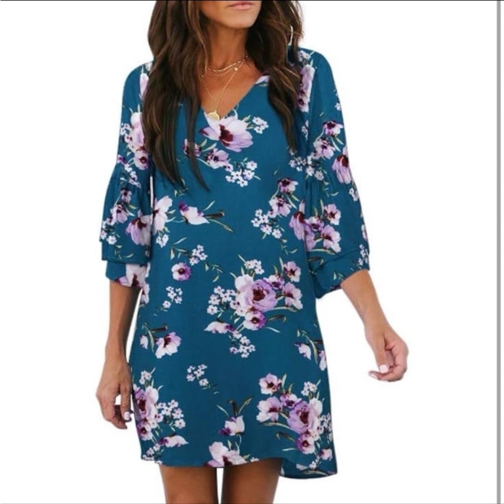 Floral Dress Belongsci Size Large